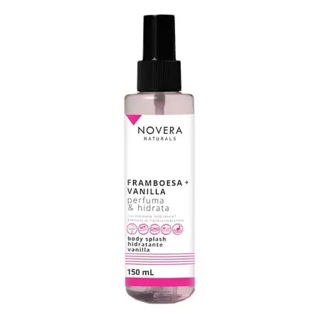 Body Splash Novera Framboesa + Vanilla 150ml Vegano Naturals