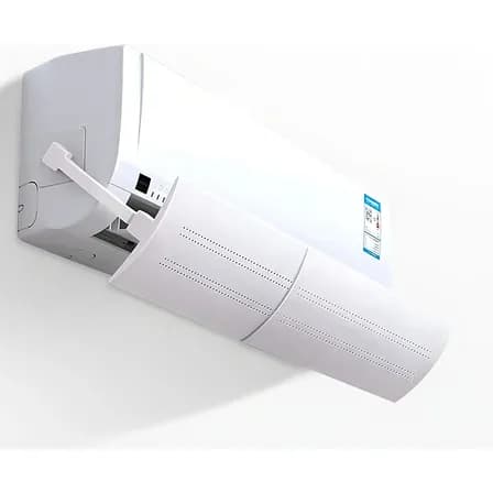 Defletor Ar Condicionado Split Ajustável 57 A 108cm Branco