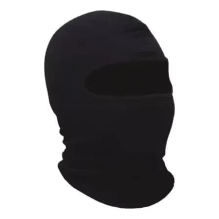 Touca Bandana Ninja Balaclava Proteção Uv50+ Térmica Cor Preto