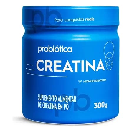Creatina Monohidratada 300g 100% Pura - Probiotica
