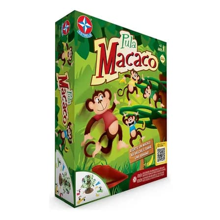 Jogo Pula Macaco Entretenimento E Diversão Estrela Português