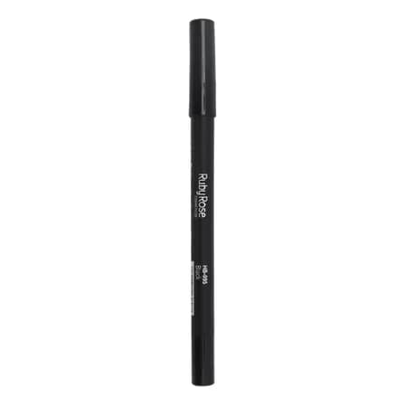 Lápis Delineador Ruby Rose Delineador Hb050 Cor Preto Con Acabamento Fosco