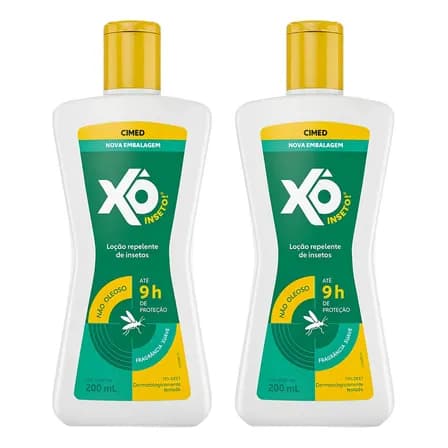 Xô Inseto Kit Com 2 Repelente Cimed Loção 200ml
