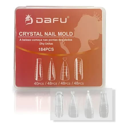 Kit Molde F1 Multiformas Dafu 184pcs Transparente