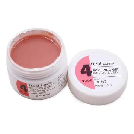 Gel De Modelagem Para Unhas Sculping Gel 15ml - Real Love Cor Gel-15_4