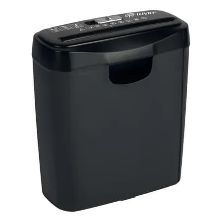 Fragmentadora De Papel Eletrica Automática Trituradora Picotadora Silenciosa Luvinco Preto 127v