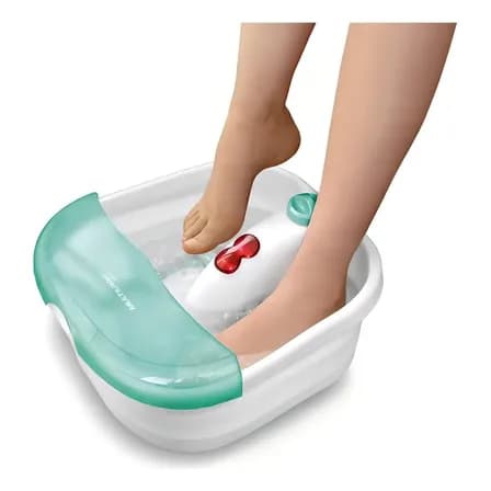 Hidromassageador Multilaser Para Os Pés Foot Spa Hc007 Branco 220v