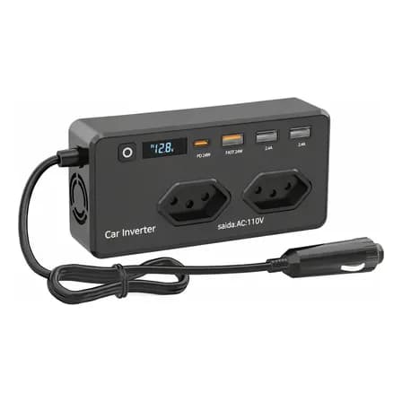Inversor Tensão 12v Para 110v 350w Conversor Automotivo Mccc