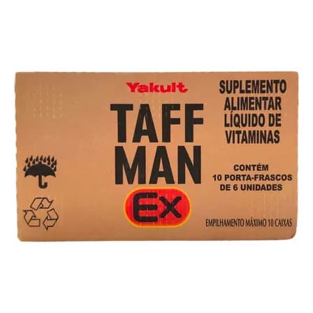 Taffman Ex Suplemento Alimentar Alto Teor De Vitaminas Yakult 110ml