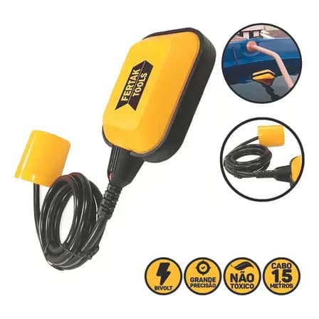 Boia Elétrica Automática Fertak 1625 25a Nível Caixa D'água 127/220v