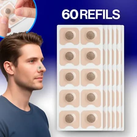 Refil Abas Para Dilatador Nasal Magnético 30 Dias 60 Peças Gurumania