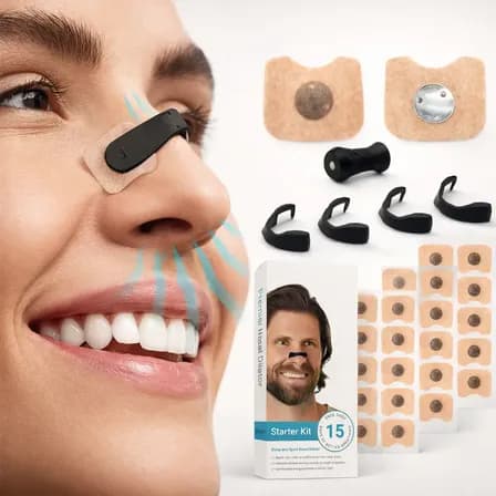 Tira Nasal Magnética Respiração Reduz Ronco Aumenta Oxigênio Marca Bestvirtual Ecom