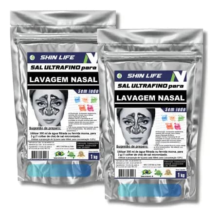 Sal Micronizado (para Lavagem Nasal) 2kg