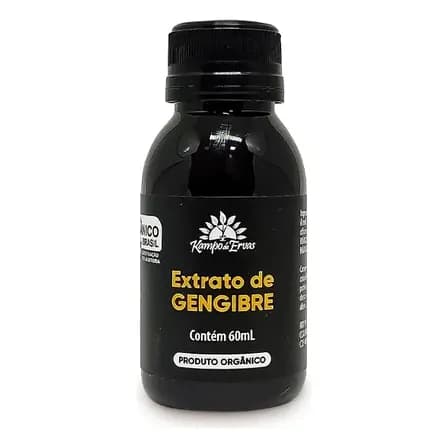 Extrato De Gergibre Liquido Orgânico - 60ml