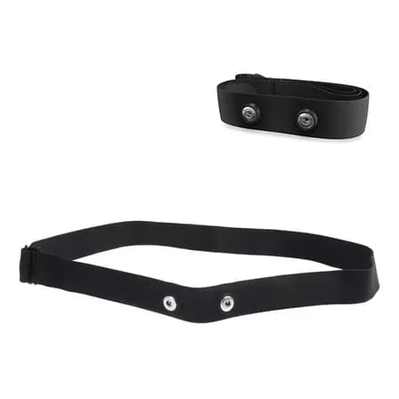 Cinta Peitoral Cardíaca Snsimports Para Garmin Polar Wahoo Compatível Preto